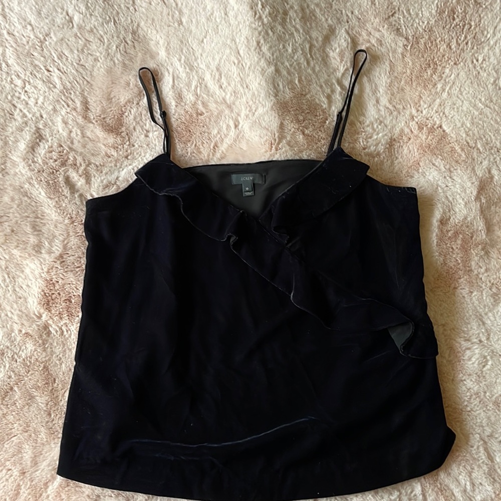 J. Crew Velvet Camisole